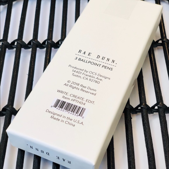 Rae Dunn• Ballpoint Pen Set/3 NEW 🖊 - Picture 4 of 5